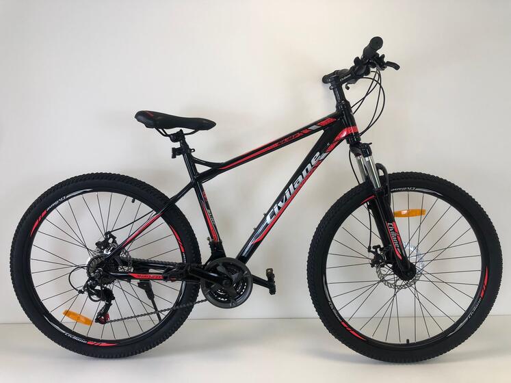 Велосипед двухколесный для взрослых ТМ Civilane, SURF MD AL 2990-21 BLACK/RED