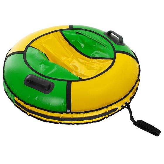 Ватрушка "Комфорт" диаметр 100см + камера (желто-зеленый)