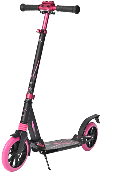 Самокат TT City scooter  pink 1/2