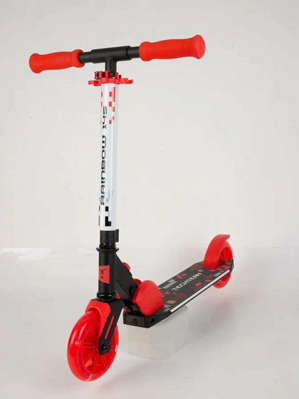Самокат TT  Rainbow 145 black/red 1/4