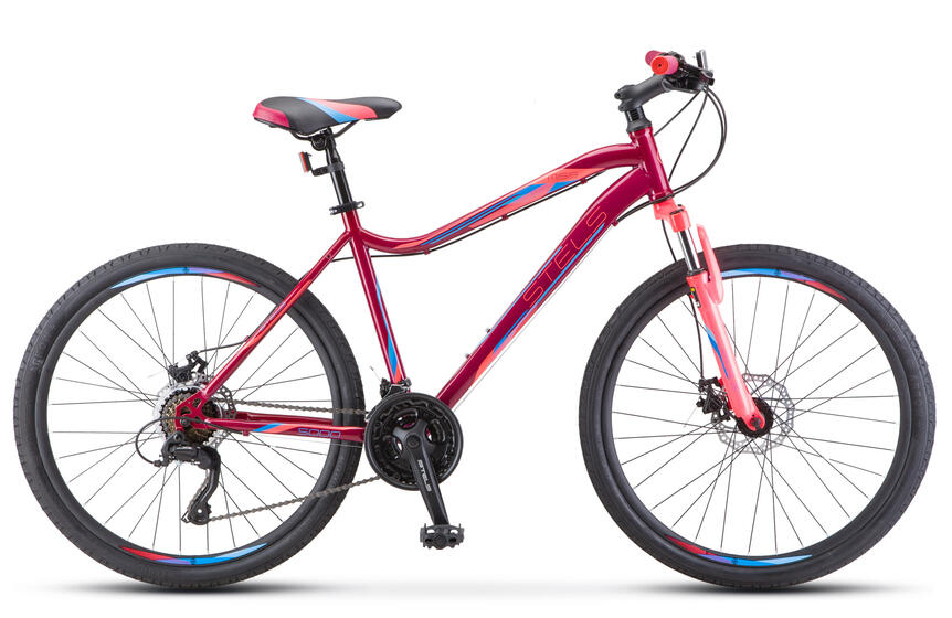 Велосипед Miss-5000 MD 26"  (18" Вишневый/розовый), арт. V020