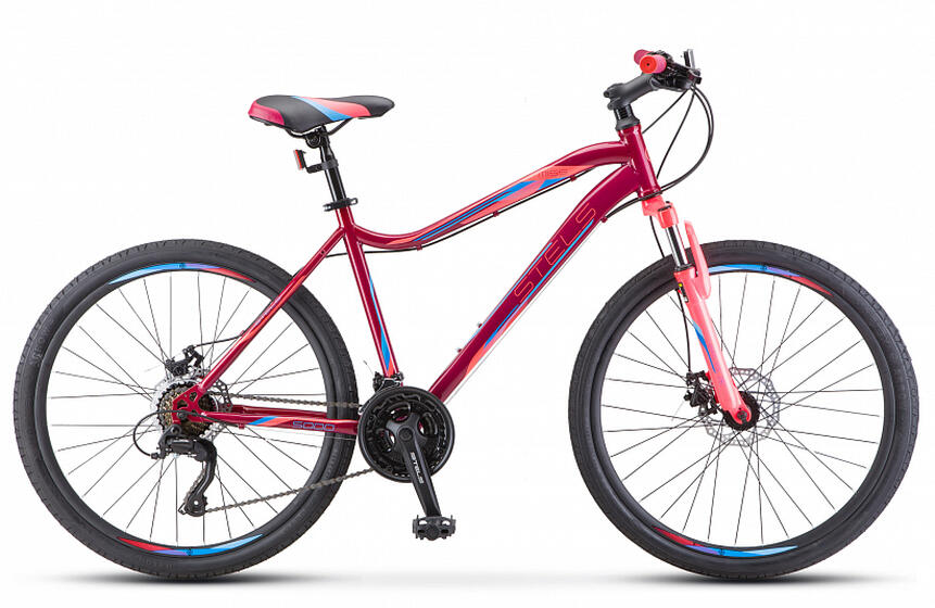 Велосипед Miss-5000 MD 26"  (16" Вишневый/розовый), арт. V020