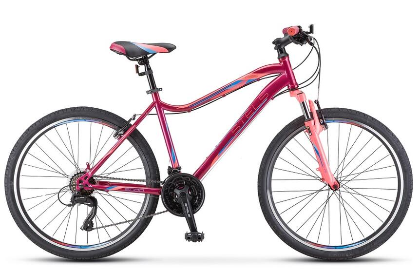 Велосипед Miss-5000 V 26"  (18" Вишневый/розовый), арт. V50