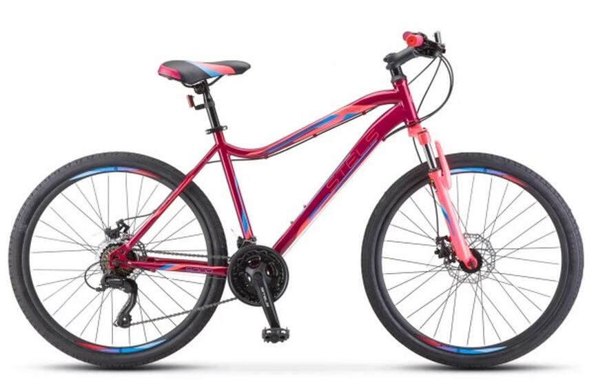 Велосипед Miss-5000 V 26"  (16" Вишневый/розовый), арт. V50