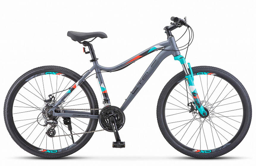 Велосипед Miss-6100 MD 15" Синий/Серый арт.V030
