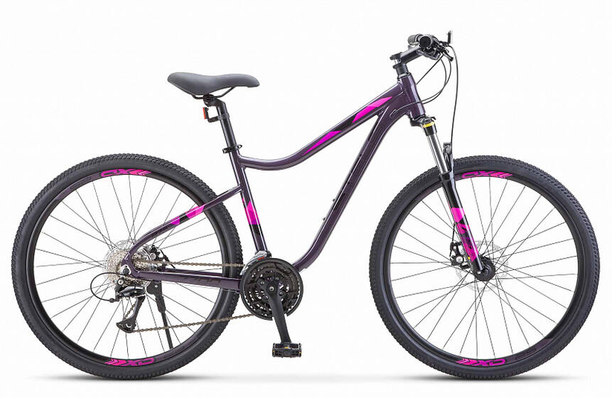 Велосипед Miss-7700 MD (19" Темно-пурпурныйй) арт.V010