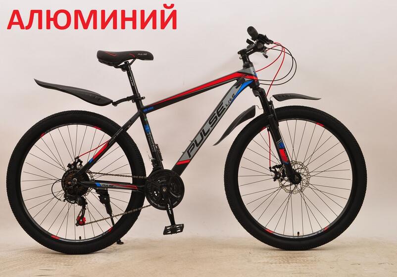 Велосипед 26" Pulse Lite MD-4400-5, черный/синий/красный
